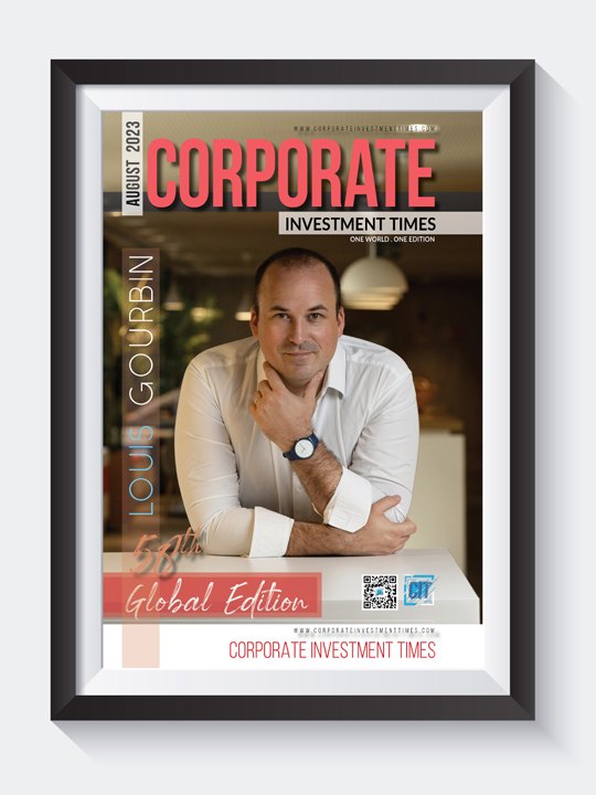 Corporate Investment Times August 2023 with Louis Gourbin on Cover