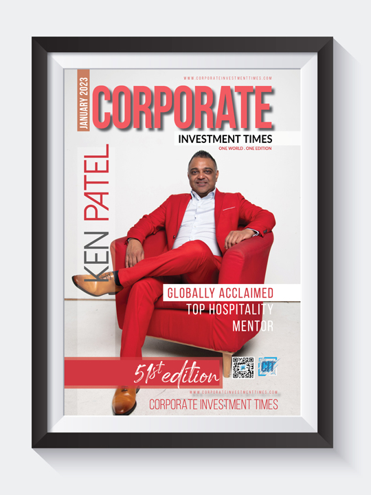 Corporate Investment Times January 2023 with Ken Patel on Cover