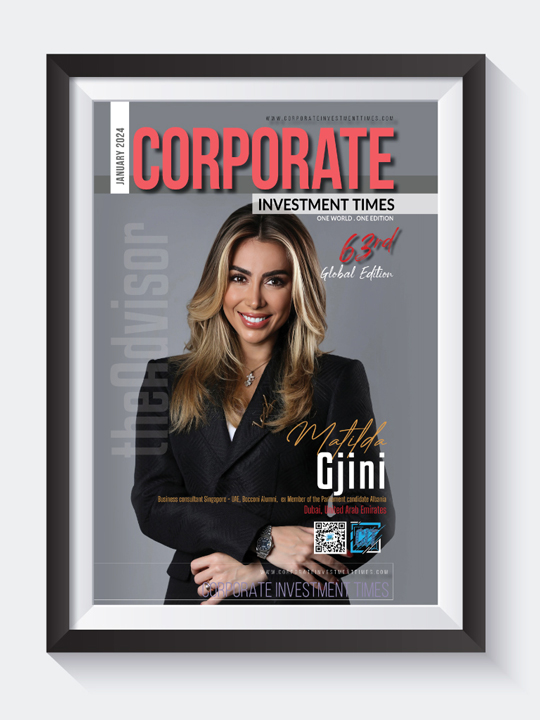 Corporate Investment Times - January 2024 - Matilda Gjini on Cover