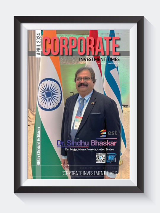 Corporate Investment Times - April 2024 - Dr Sindhu Bhaskar on Cover