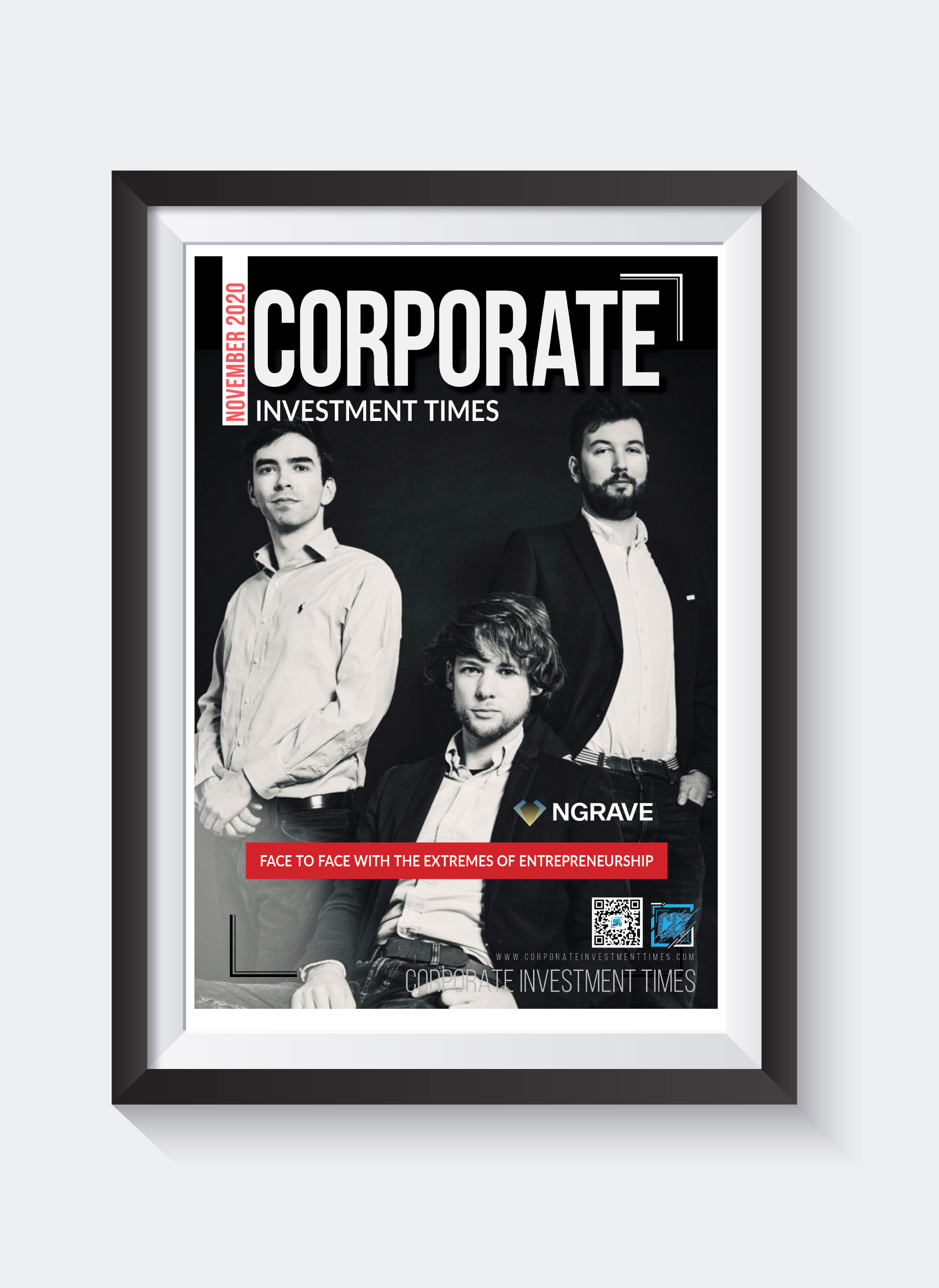 Corporate Investment Times November 2020 with nGrave on Cover