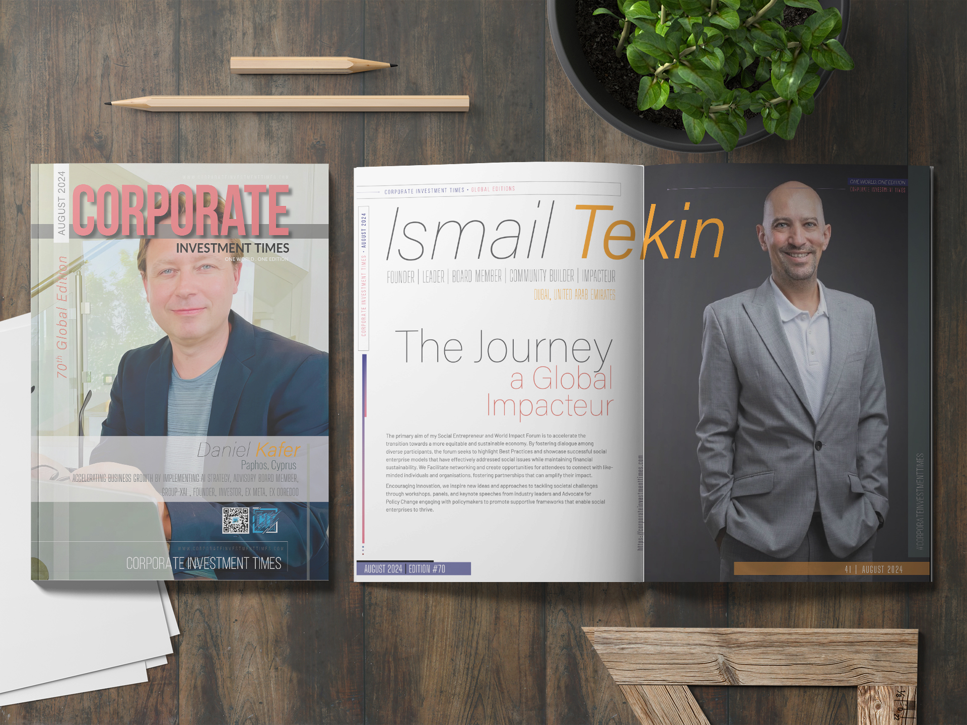 The Journey of a Global Impacteur – Ismail Tekin, Founder | Leader ...