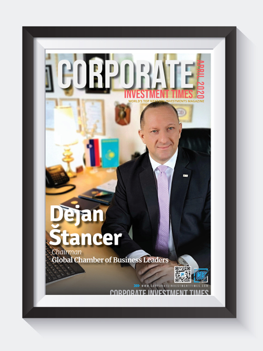 Corporate Investment Times April 2020 with Dejan Stancer on Cover