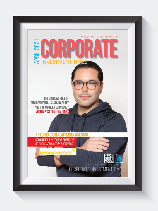 Corporate Investment Times April 2021 with Antonio Cantalapiedra on Cover