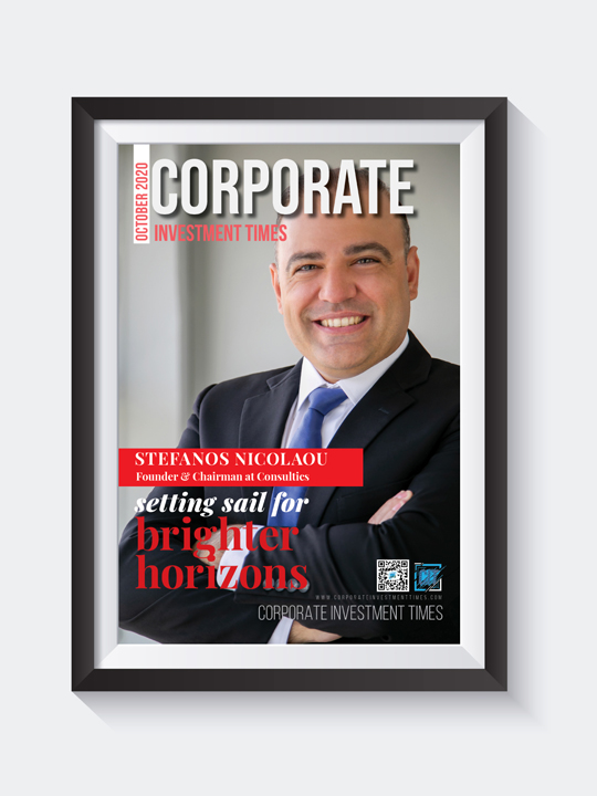 Corporate Investment Times October 2020 with Stefanos Nicolaou on Cover