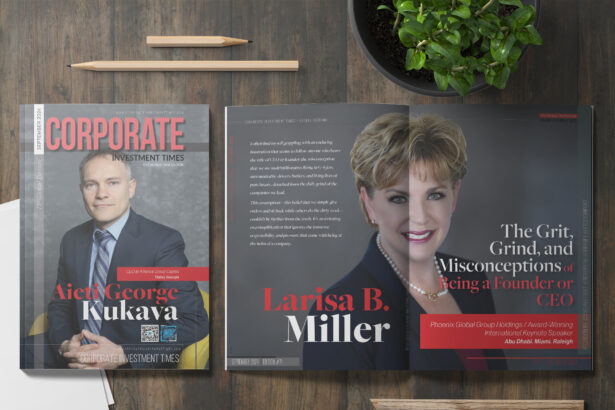 The Grit, Grind, and Misconceptions of Being a Founder or CEO - Larisa B. Miller, Phoenix Global Group Holdings / Award-Winning International Keynote Speaker, Abu Dhabi. Miami. Raleigh