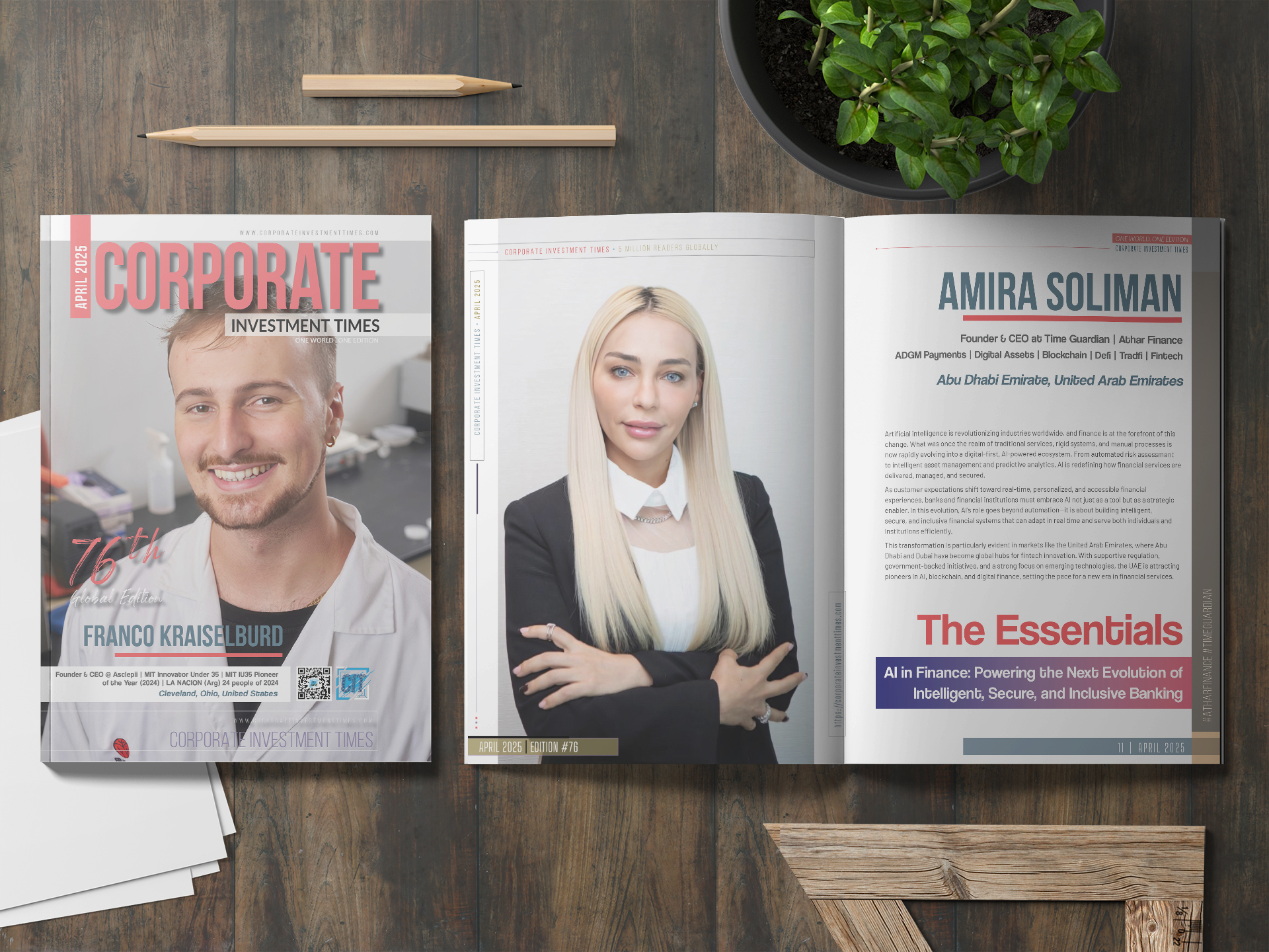 The Essentials: AI in Finance: Powering the Next Evolution of Intelligent, Secure, and Inclusive Banking by Amira Soliman from Abu Dhabi Emirate, United Arab Emirates