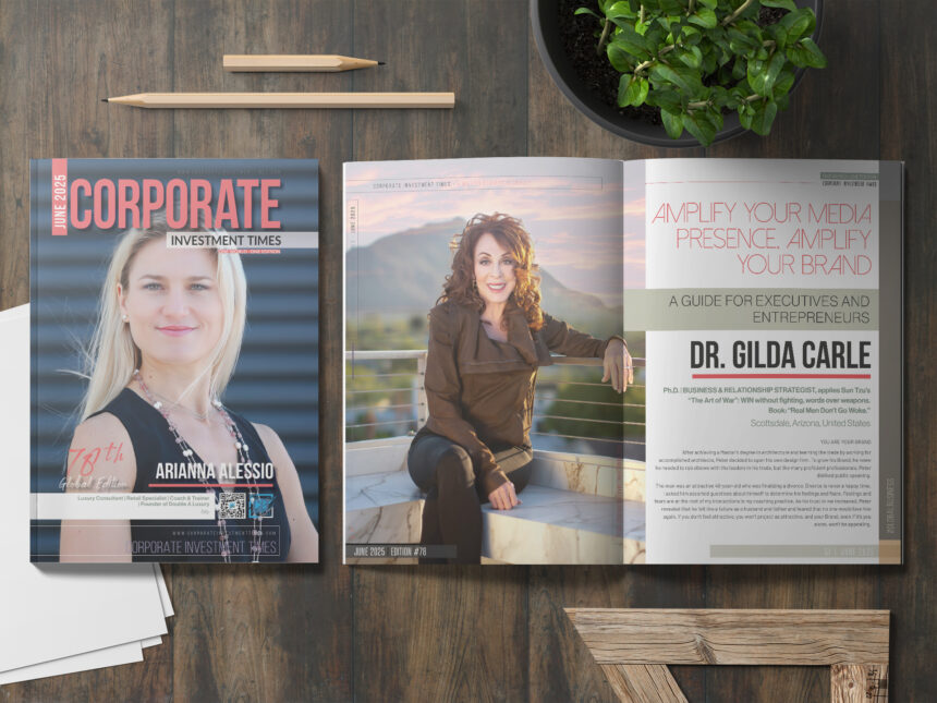 You Are Your Brand: How to Amplify Your Media Presence for Executive & Entrepreneurial Success by Dr. Gilda Carle from Scottsdale, Arizona, United States