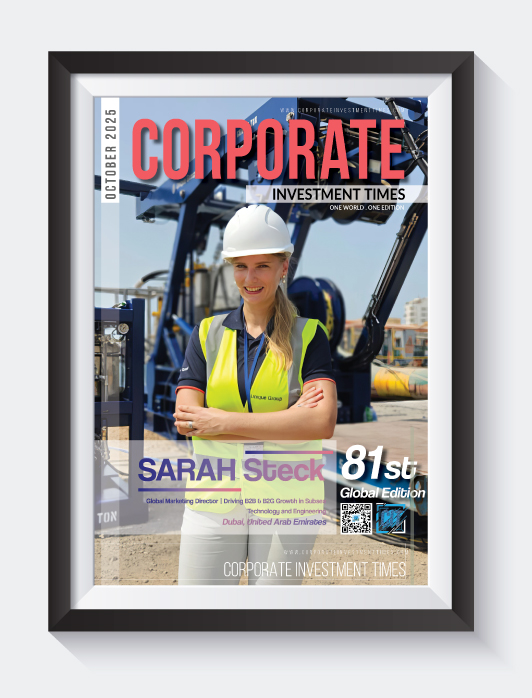 "Corporate Investment Times - October 2025 - Sarah Steck, Global Marketing Director, Unique Group. Driving B2B & B2G Growth in Subsea Technology and Engineering from Dubai"