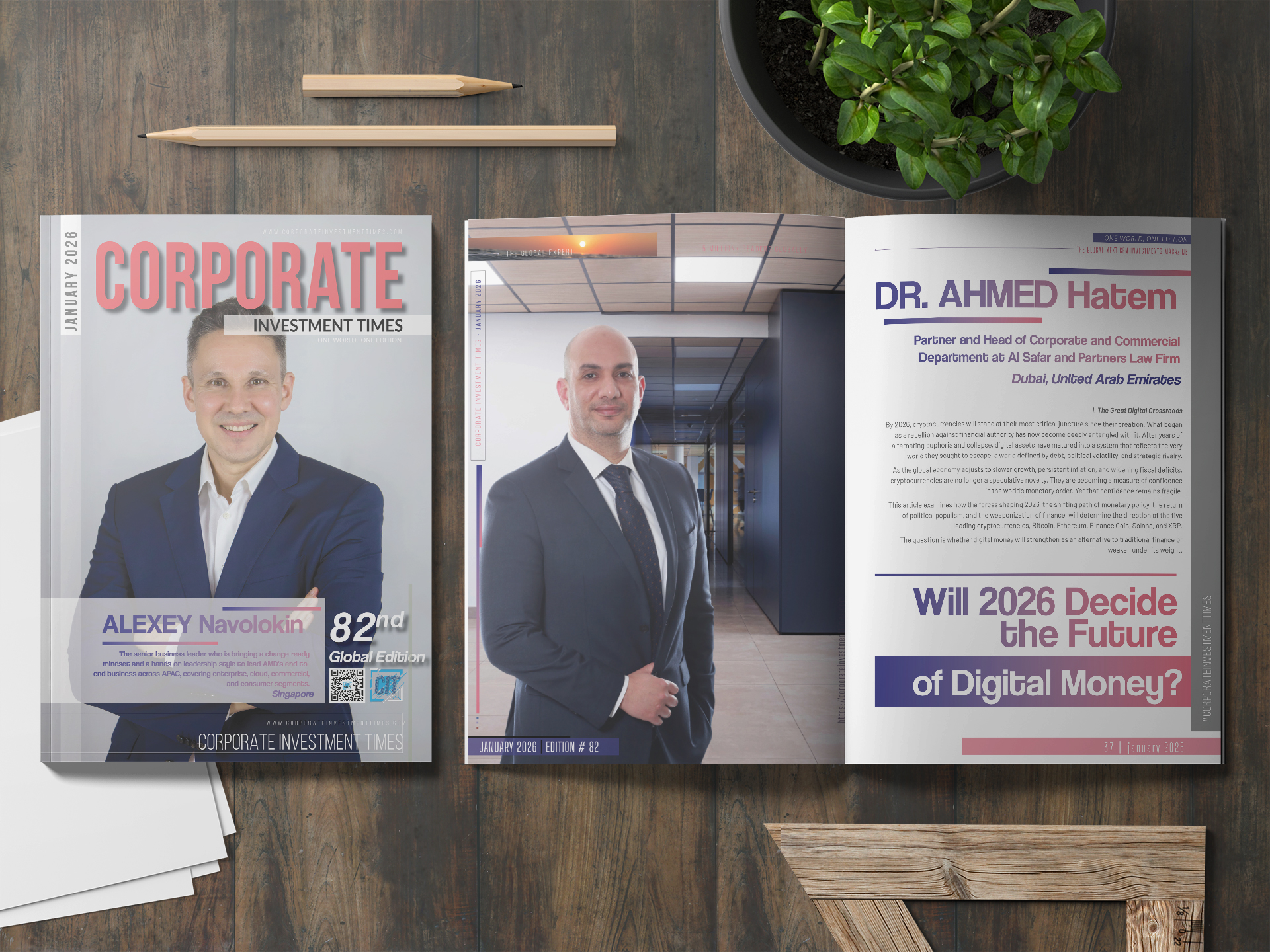 Will 2026 Decide the Future of Digital Money? - Dr. Ahmed Hatem, Partner and Head of Corporate and Commercial Department at Al Safar and Partners Law Firm Dubai, United Arab Emirates